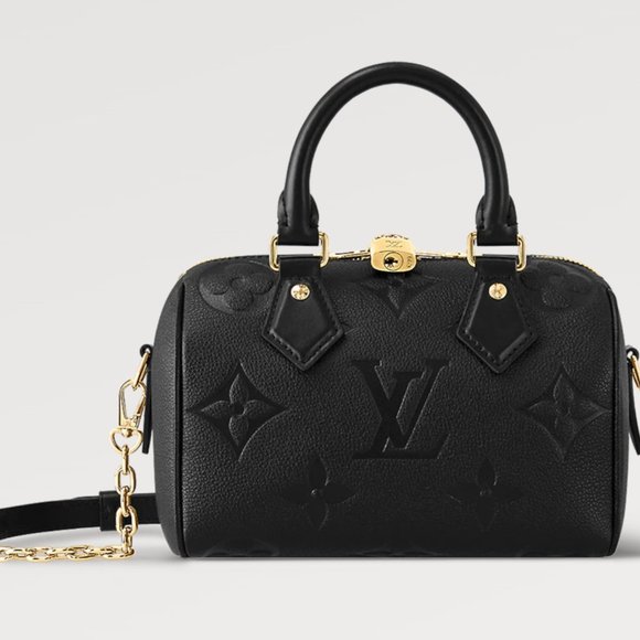 Empreinte Monogram Giant Speedy Bandouliere 20 Black - LIKE NEW! - Picture 11 of 11